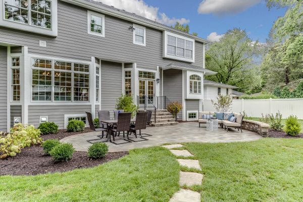 Concrete Patio Landscaping in Layton