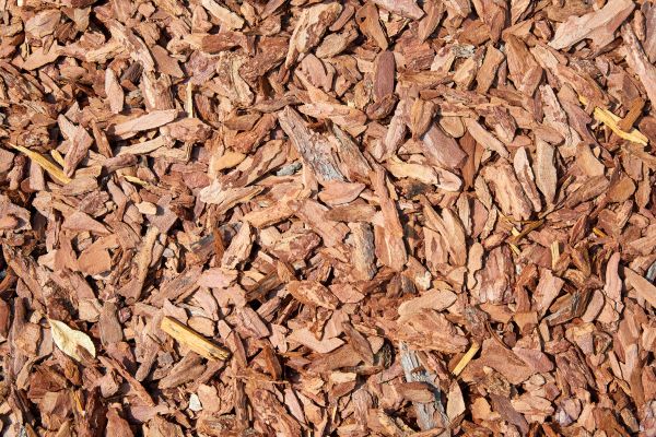 Pine Mulch Spreading in Layton