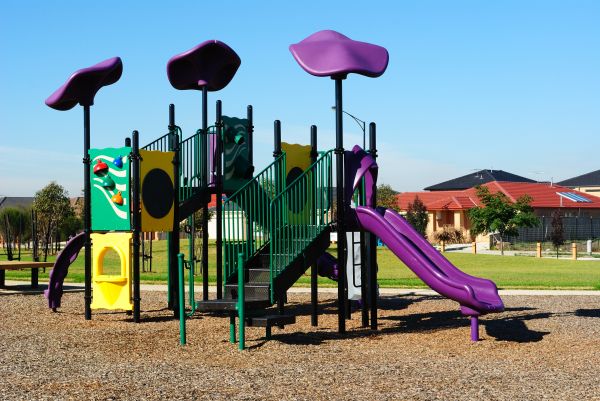 Playground Mulch Removal in Layton
