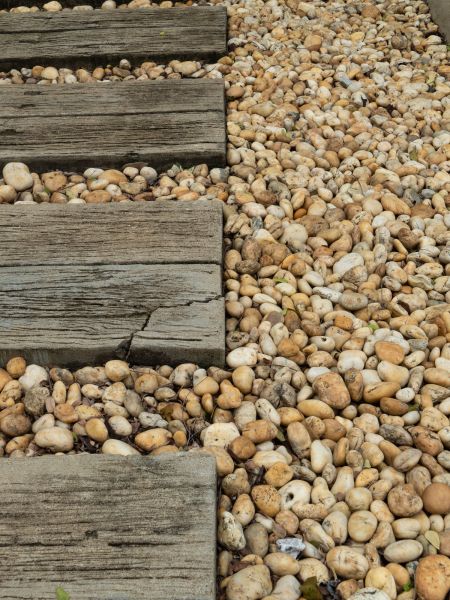 Pea Rock Installation in Layton